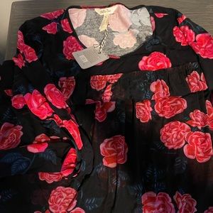 Winter Blooms Matilda Jane Top